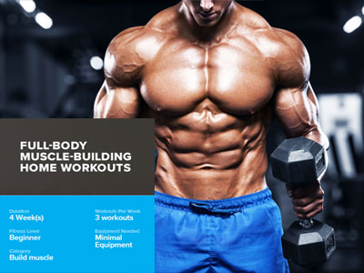 Bodybuilding Muscle-Building Home Workout program