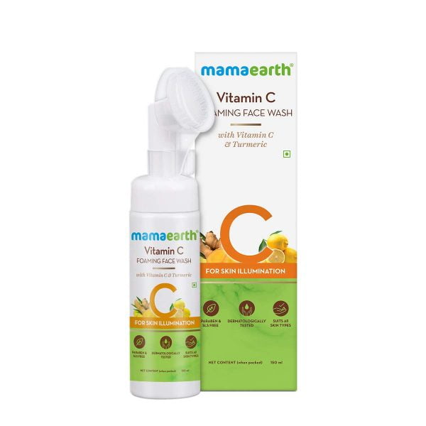 mamaearth vitamin c face wash
